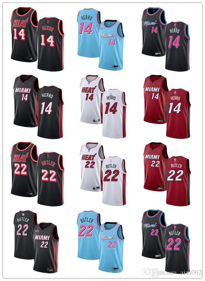 Mens Womens Youth Miami Heat 14 Tyler Herro 22 Jimmy Butler Red black white blue pink custom Basketball Jerseys, Black;red
Mens Womens Youth Miami Heat 14 Tyler Herro 22 Jimmy Butler Red black white blue pink custom Basketball Jerseys, Black;red