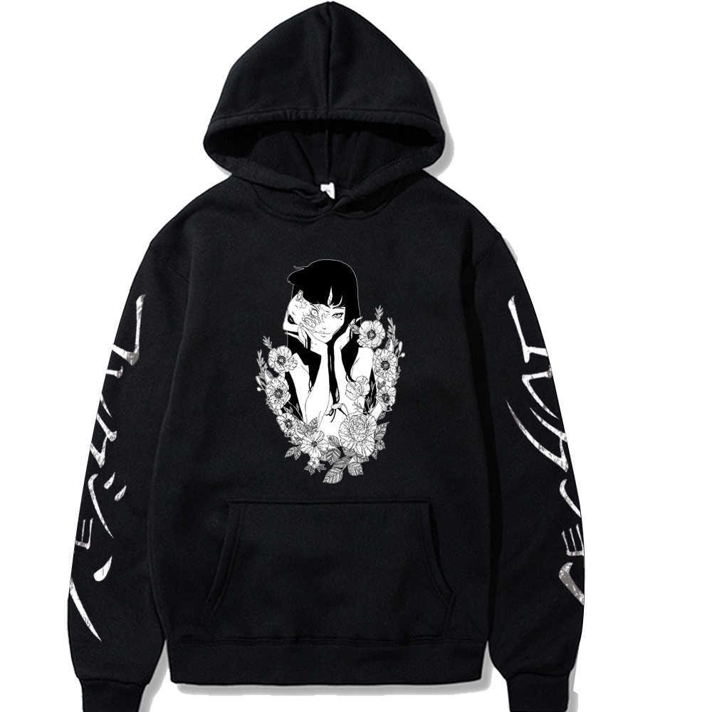 Anime The Junji Ito Collection Tomie Hoodies Men Fashion Japan Manga Flower And Girl Printed Harajuku Winter Casual Sweatshirt G1019, Yellow
Anime The Junji Ito Collection Tomie Hoodies Men Fashion Japan Manga Flower And Girl Printed Harajuku Winter Casual Sweatshirt G1019, Yellow