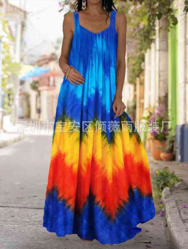oversized long maxi dresses women tie-dye 3d printed sleeveless party dress summer bohemian off-shoulder dress plus size 5xl, Black;gray
oversized long maxi dresses women tie-dye 3d printed sleeveless party dress summer bohemian off-shoulder dress plus size 5xl, Black;gray