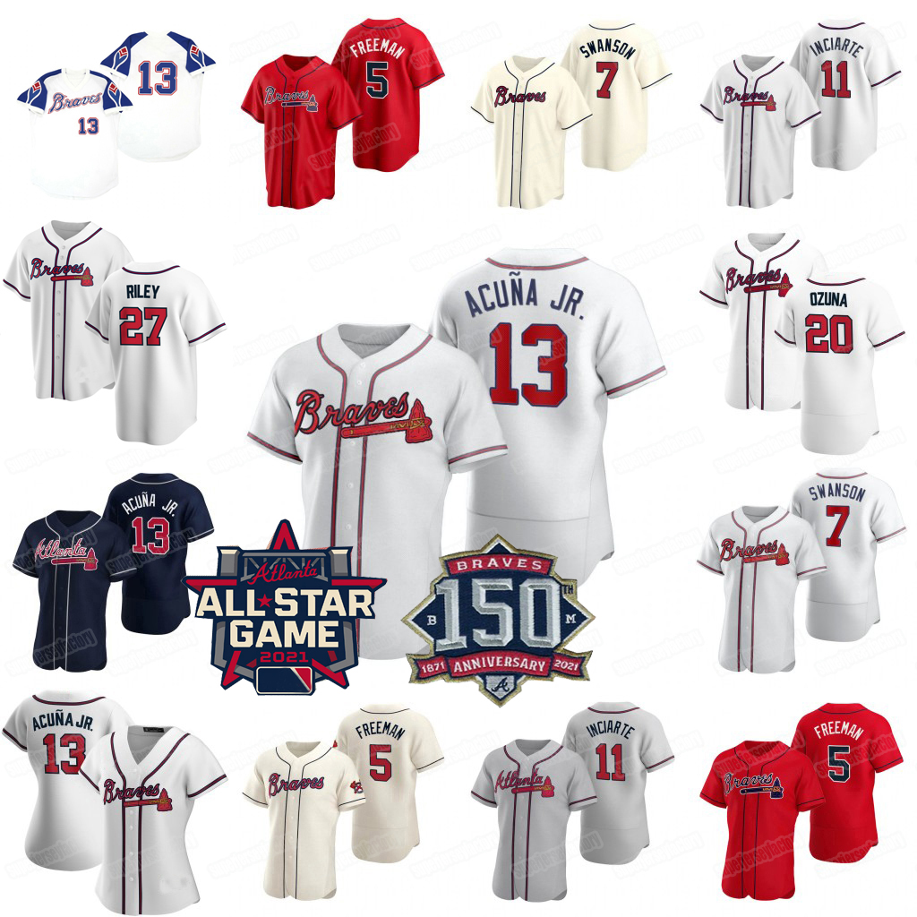 13 Ronald Acuna Jr. 2021 Atlanta Jerseys Freddie Freeman Dansby Swanson Marcell Ozuna Ozzie Braves Albies Guillermo Heredia Ender Inciarte Austin Riley Ynoa, Cool base women s-xxl
13 Ronald Acuna Jr. 2021 Atlanta Jerseys Freddie Freeman Dansby Swanson Marcell Ozuna Ozzie Braves Albies Guillermo Heredia Ender Inciarte Austin Riley Ynoa, Cool base women s-xxl