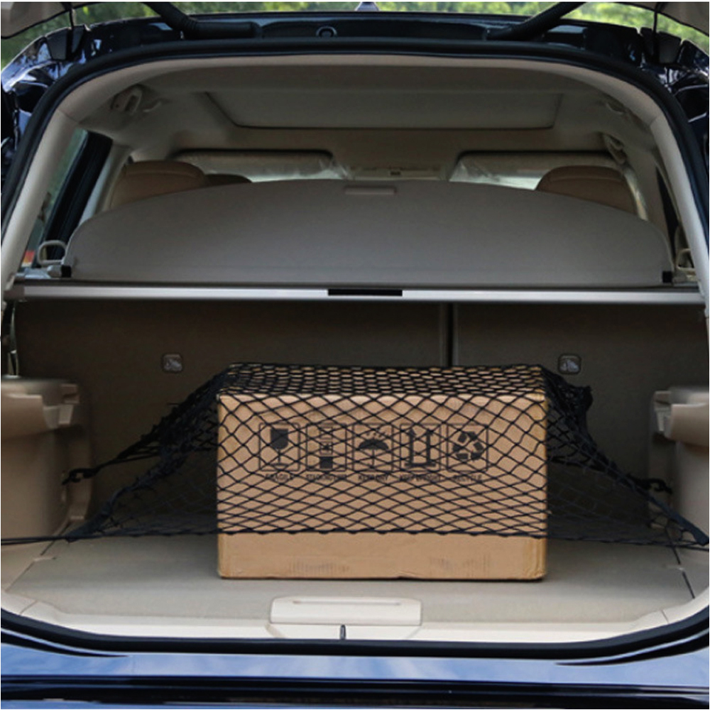 For Peugeot 206 207 208 2008 301 307 308 3008 406 407 408 4008 508 Car Trunk Mesh Net Cargo Elastic Organizer Accessories