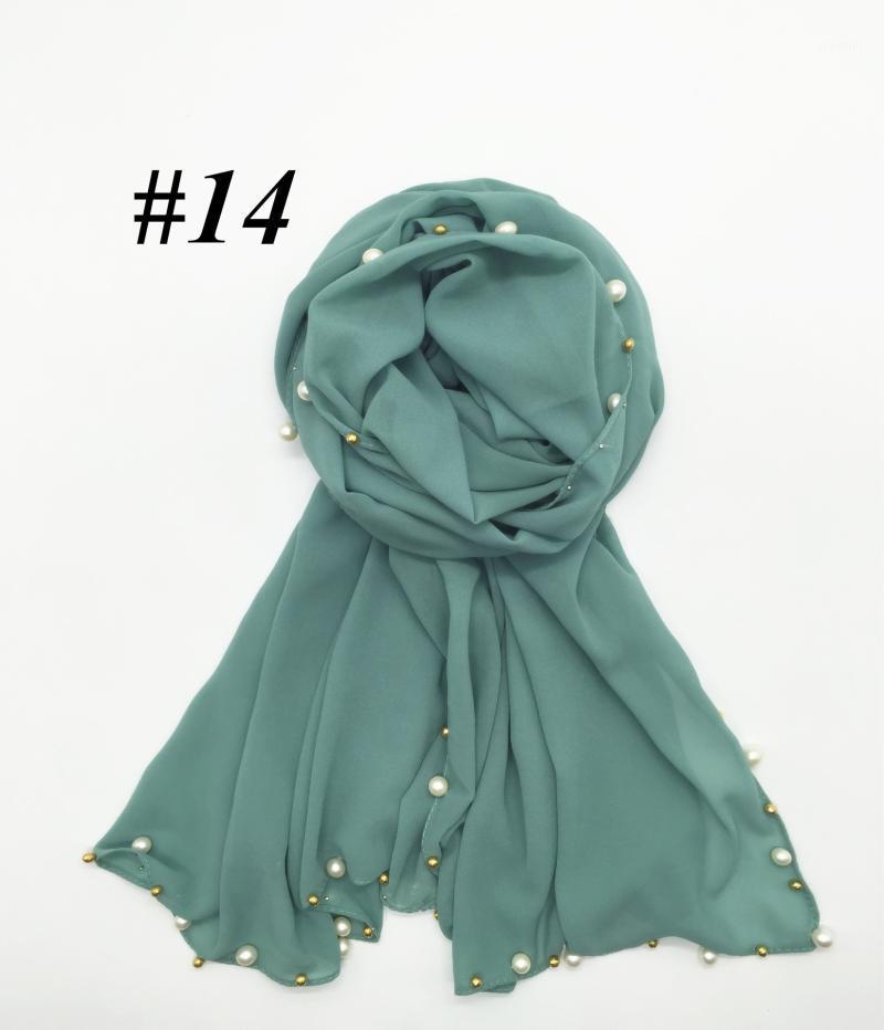 Scarves Pure Color Big Pearl Scarf Chiffon Wrap Fashion Shawl Thin Silk Neck Hijab Islamic Head, Blue;gray
Scarves Pure Color Big Pearl Scarf Chiffon Wrap Fashion Shawl Thin Silk Neck Hijab Islamic Head, Blue;gray
