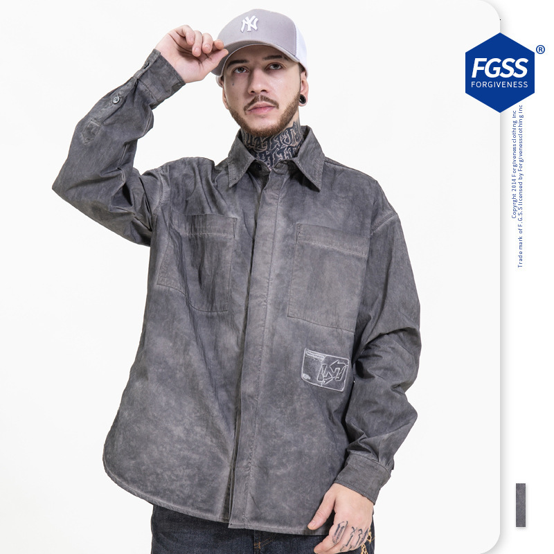 Hoodie Fleeces Sweater Hoody Men's Wear | Spring and Autumn New National Fashion Casual Versatile Tooling Long Sleeve Shirt Solid Color Pocket, Gray
Hoodie Fleeces Sweater Hoody Men's Wear | Spring and Autumn New National Fashion Casual Versatile Tooling Long Sleeve Shirt Solid Color Pocket, Gray