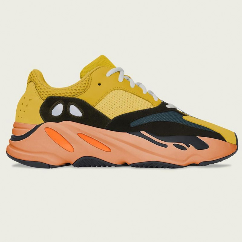 Kanye West 700 Wave Runner running shoes Analog Inertia Magnet Mauve Salt Sun Teal Carbon Blue Utility Black for sale With Box sneakers store Wholesale prices US4-12