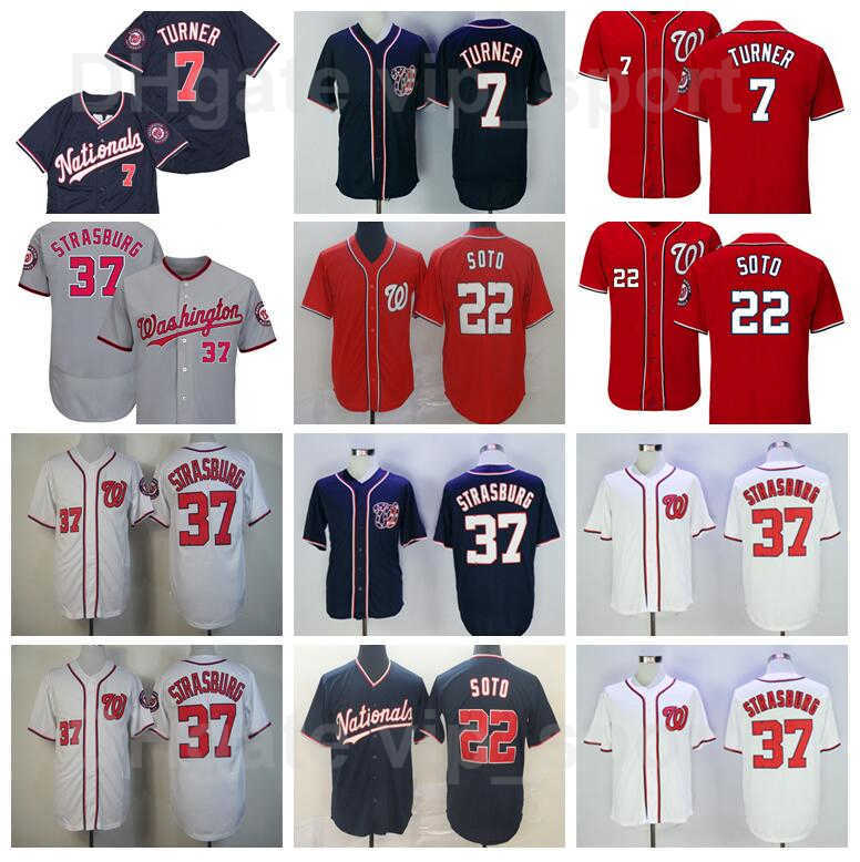 Baseball 2018 Style 37 Stephen Strasburg Jersey 7 Trea Turner 22 Juan Soto Navy Blue Red White Grey Flexbase Cool Base Team Clearance, 7 red
Baseball 2018 Style 37 Stephen Strasburg Jersey 7 Trea Turner 22 Juan Soto Navy Blue Red White Grey Flexbase Cool Base Team Clearance, 7 red