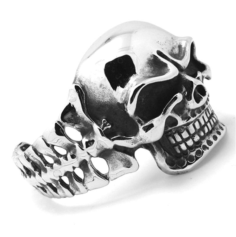 Bangle Fashion Mens Bracelet Stainless Steel Oversized Skull Retro Punk Jewelry Gift
Bangle Fashion Mens Bracelet Stainless Steel Oversized Skull Retro Punk Jewelry Gift