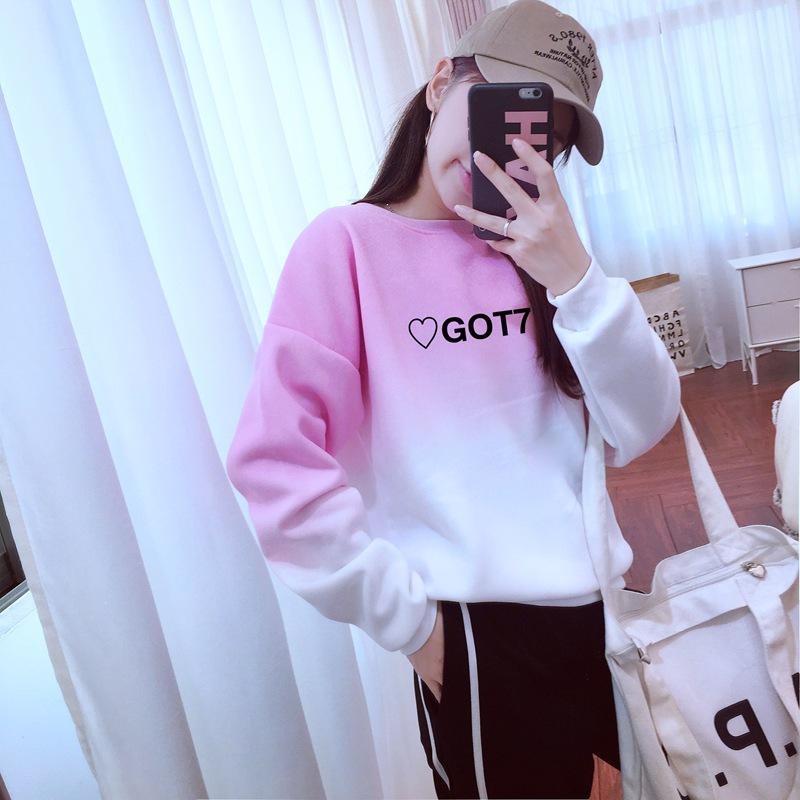 Women's Hoodies & Sweatshirts Kpop GOT7 Loose Casual Round Collar Women Autumn Pullovers 2021 Hip Hop Harajuku Female Kawaii Clothes, Blue
Women's Hoodies & Sweatshirts Kpop GOT7 Loose Casual Round Collar Women Autumn Pullovers 2021 Hip Hop Harajuku Female Kawaii Clothes, Blue