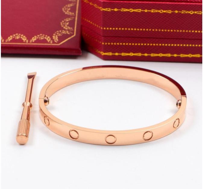 316L TiTitanium Classic Bangles Bracelets For Lover Fashion Wristband Wedding Bangle Rose Gold Thanksgiving Day Bracelet with box 15-21cm, Black
316L TiTitanium Classic Bangles Bracelets For Lover Fashion Wristband Wedding Bangle Rose Gold Thanksgiving Day Bracelet with box 15-21cm, Black
