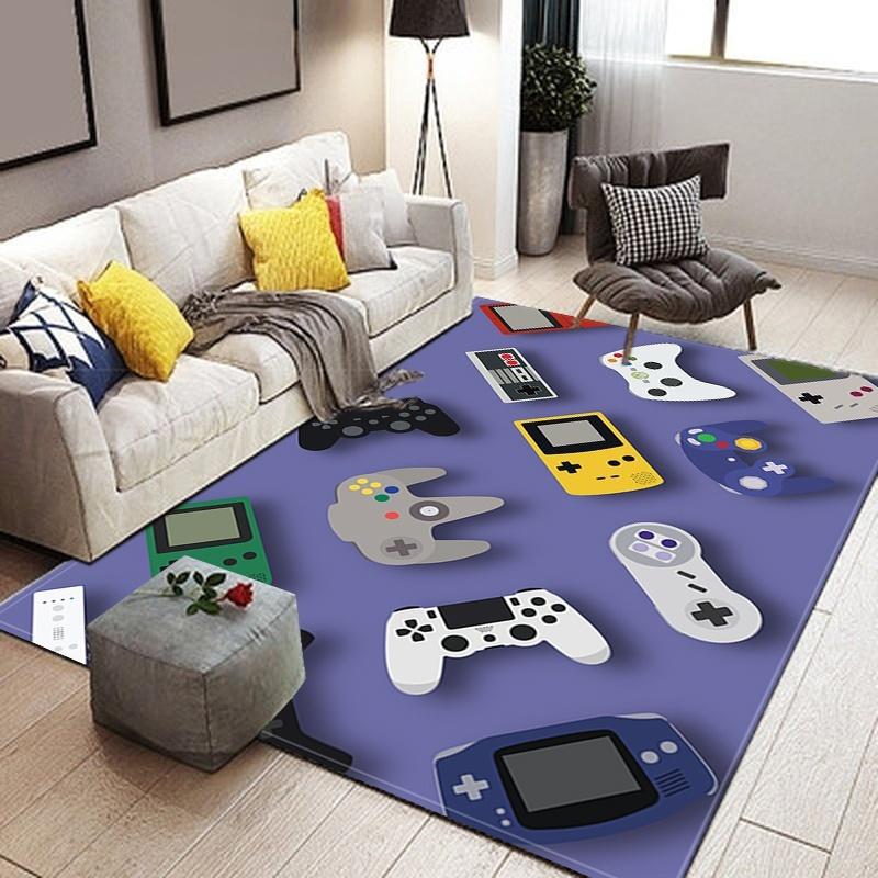 Gamer Controller Rug Cartoon Printed Non-Slip Floor Mat Doormats Home Runner Carpet For Bedroom Indoor Outdoor Kids Play Carpets
Gamer Controller Rug Cartoon Printed Non-Slip Floor Mat Doormats Home Runner Carpet For Bedroom Indoor Outdoor Kids Play Carpets