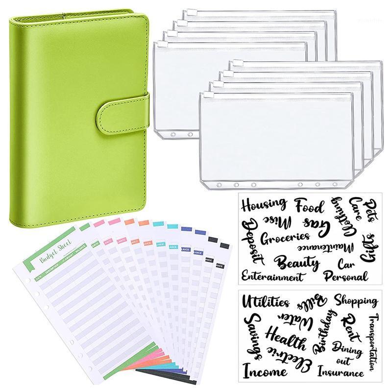 Gift Wrap A6 PU Leather Notebook Binder Budget Planning Notepad 6 Ring Covers, 8 Pockets,for Bill
Gift Wrap A6 PU Leather Notebook Binder Budget Planning Notepad 6 Ring Covers, 8 Pockets,for Bill