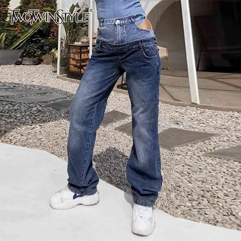 Casual Hit Color Jeans For Women High Waist Straight Wide Leg Denim Pants Female Fashion Clothing Style 210521, Blue
Casual Hit Color Jeans For Women High Waist Straight Wide Leg Denim Pants Female Fashion Clothing Style 210521, Blue