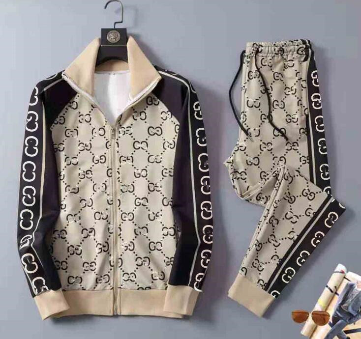 Men's designer Tracksuits fashion sportswear jogging jacket pants suit sportswear letter