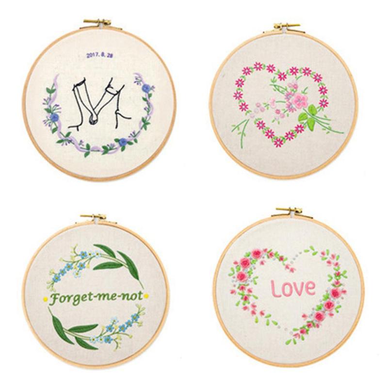 Other Arts And Crafts DIY Letters Flowers Embroidery Kit Handcraft Needlework Cross Stitch Cotton Painting Hoop Home Decor
Other Arts And Crafts DIY Letters Flowers Embroidery Kit Handcraft Needlework Cross Stitch Cotton Painting Hoop Home Decor