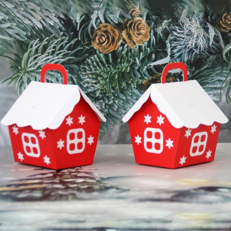 Christmas Decorations 50Pcs Gift Box House Pattern Multi-Function Paper DIY Wedding Favor Wrapping Boxes For Holiday
Christmas Decorations 50Pcs Gift Box House Pattern Multi-Function Paper DIY Wedding Favor Wrapping Boxes For Holiday