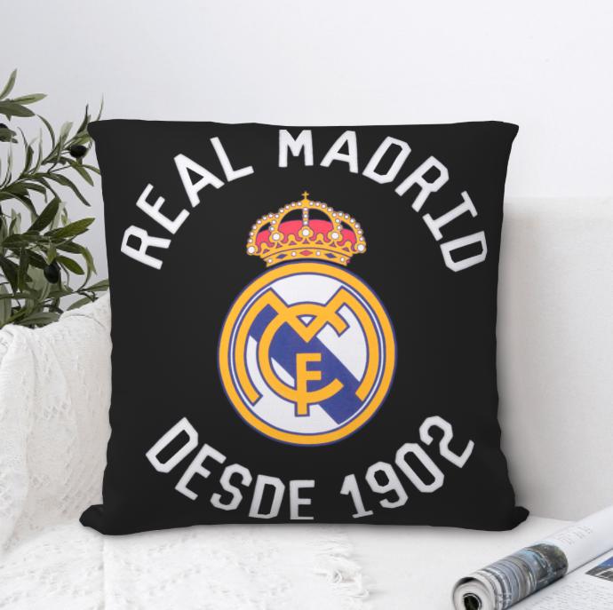 Pillow Case Real Madrid Official Print Art Cushion Covers For Sofa Pillowcase Decorative 
Pillow Case Real Madrid Official Print Art Cushion Covers For Sofa Pillowcase Decorative