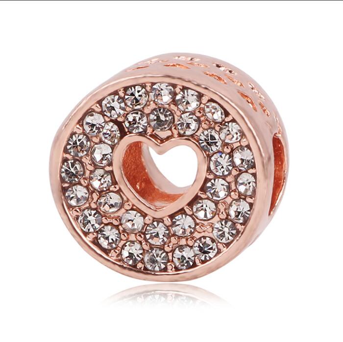 925 Sterling Silver CHARMS MUM Heart diamond 18k rose gold Fit Original European bead DIY Bracelet pandora charm Fashion Jewelry Accessories
925 Sterling Silver CHARMS MUM Heart diamond 18k rose gold Fit Original European bead DIY Bracelet pandora charm Fashion Jewelry Accessories