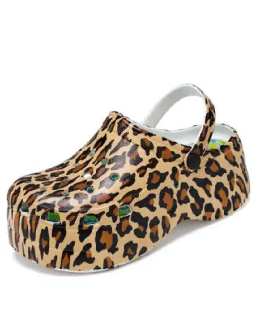 INS Hot Popular Serpentine Small Hole Women Sandals Cute Slippers Platform Thick Bottom Back Strap Summer Ladies Casual Shoes Y0721