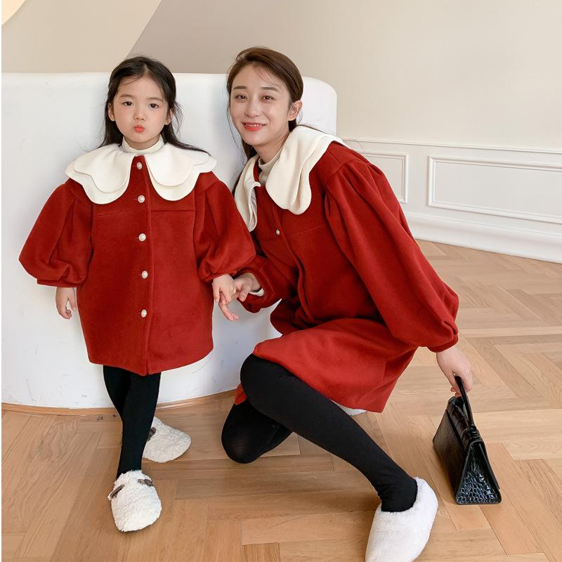 Family Matching Outfits Parent And Child Coat Mother Daughter Christmas Red Dress Mommy Me Clothes Look Women Baby Outfit, Blue
Family Matching Outfits Parent And Child Coat Mother Daughter Christmas Red Dress Mommy Me Clothes Look Women Baby Outfit, Blue