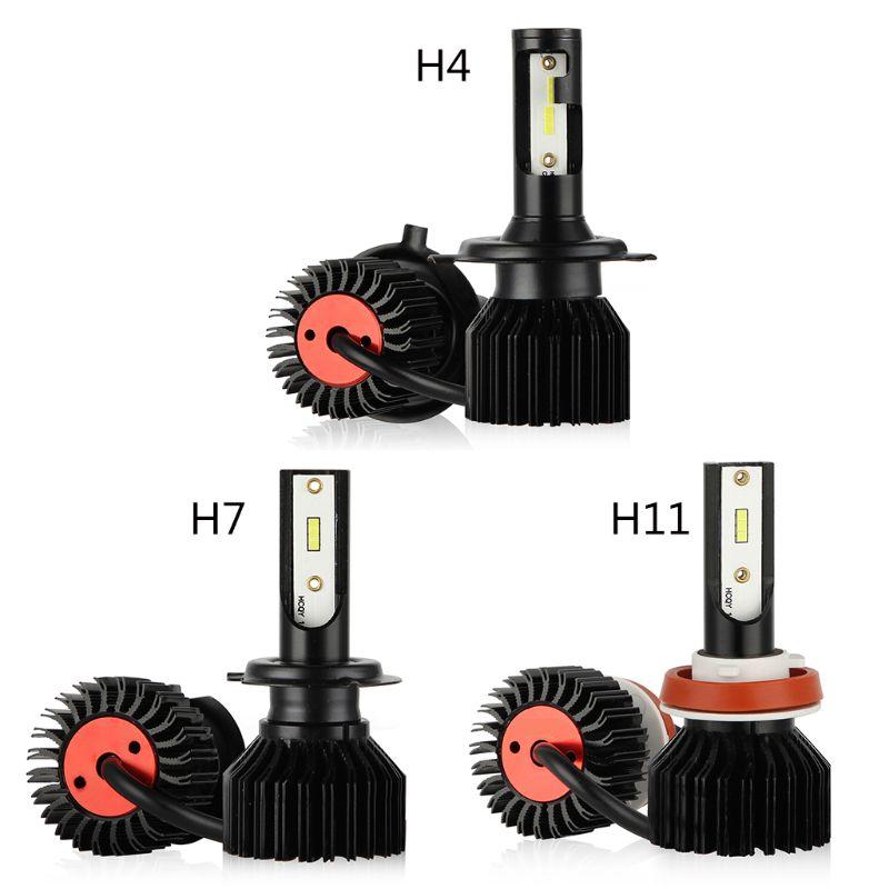 Car Headlights 1 Pair Mini Vehicle LED H4 H7 H11 Lights Bulbs CSP Chip 8000LM DC9-30V EV13 Waterproof Auto Fog Lamp Styling
Car Headlights 1 Pair Mini Vehicle LED H4 H7 H11 Lights Bulbs CSP Chip 8000LM DC9-30V EV13 Waterproof Auto Fog Lamp Styling