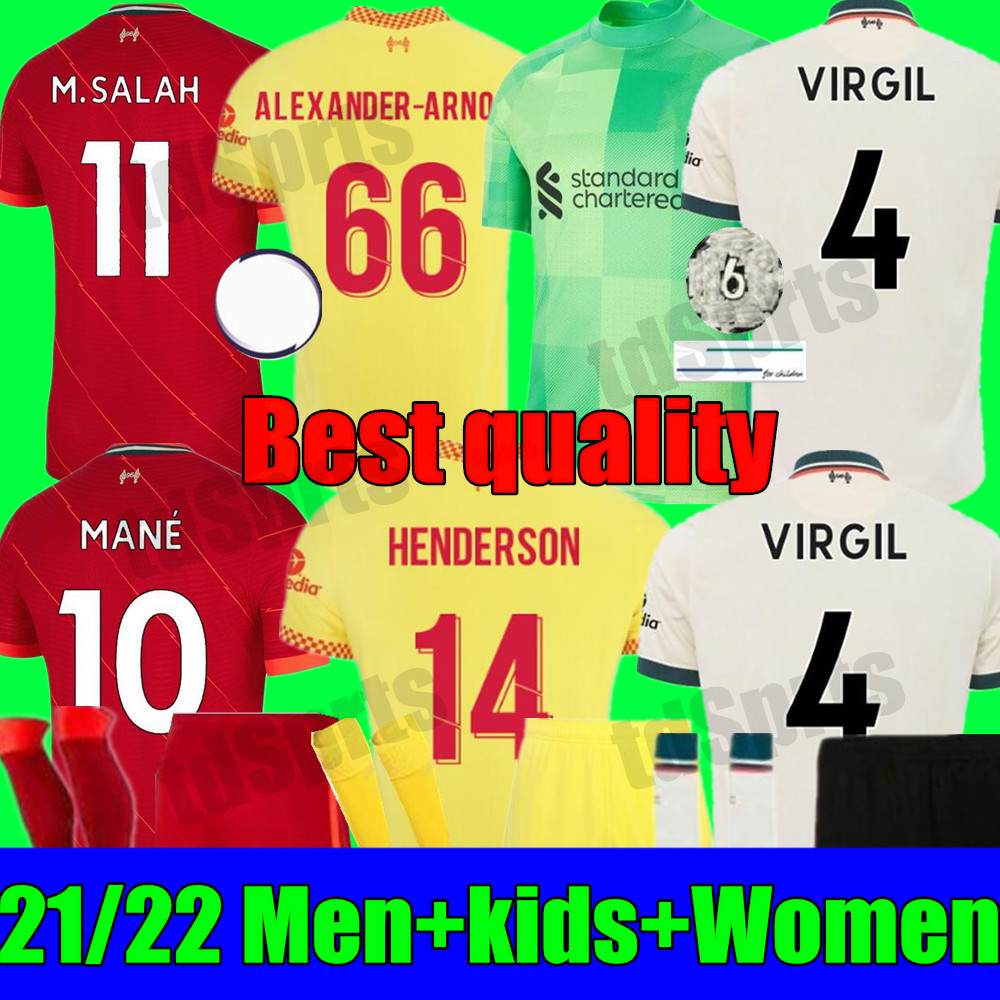 21 22 adult Men Women kids kit M.SALAH VIRGIL FIRMINO soccer jersey home away 3rd MANE HENDERSON LVP goalkeeper GK A.BECKER DIOGO J. 2021 20, Black
21 22 adult Men Women kids kit M.SALAH VIRGIL FIRMINO soccer jersey home away 3rd MANE HENDERSON LVP goalkeeper GK A.BECKER DIOGO J. 2021 20, Black