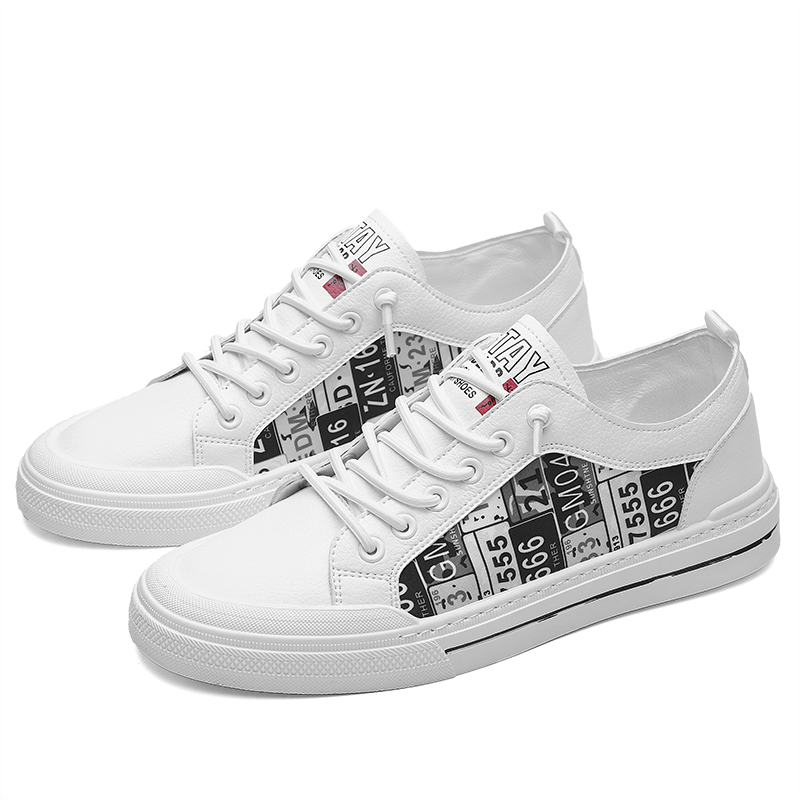 #20210519052 men Casual shoes SAll-match student white Leather shoe man flat runner sneakers outdoor flats eu39-44
#20210519052 men Casual shoes SAll-match student white Leather shoe man flat runner sneakers outdoor flats eu39-44