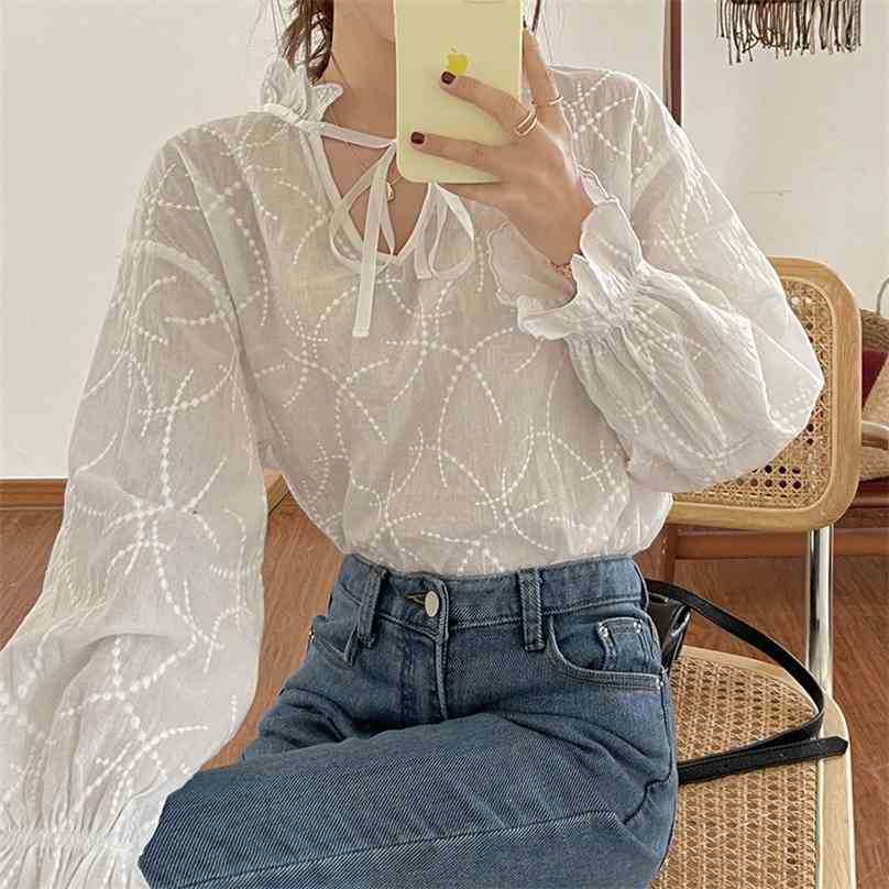Spring Retro Gentle Blouses Solid Loose Tops Streetwear Office Lady Casual Chic All Match Stylish Shirts 210525, White
Spring Retro Gentle Blouses Solid Loose Tops Streetwear Office Lady Casual Chic All Match Stylish Shirts 210525, White