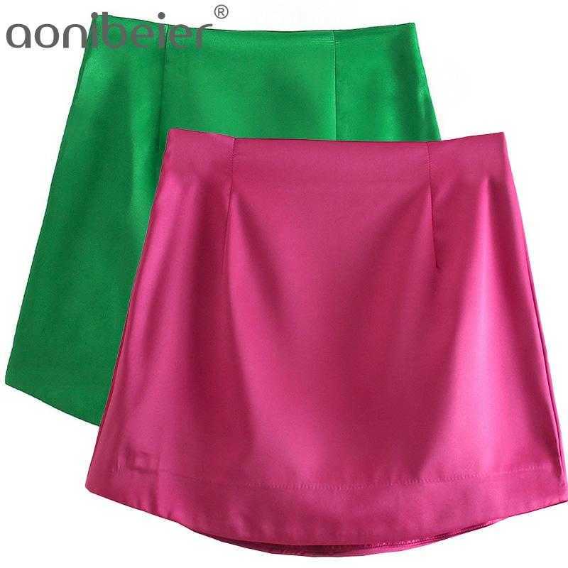 Bright Color Satin Package Hip Skirt Summer Curved Hem High Waist Slim Women Mini Pencil Female Bottoms Green 210604, Hp
Bright Color Satin Package Hip Skirt Summer Curved Hem High Waist Slim Women Mini Pencil Female Bottoms Green 210604, Hp
