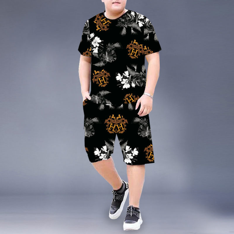 2021 personalized T shirt high quality summer men's shorts short sleeve casual suit mens tracksuit, White;black
2021 personalized T shirt high quality summer men's shorts short sleeve casual suit mens tracksuit, White;black