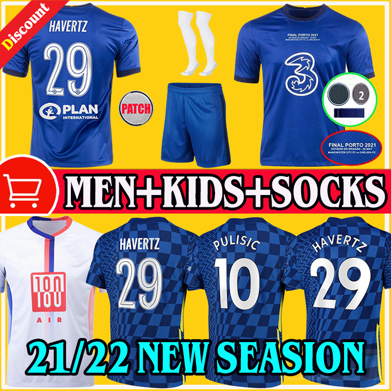 2021 Final HAVERTZ 29# Soccer Jerseys PULISIC ZIYECH KANTE WERNER ABRAHAM CHILWELL MOUNT 2022 GIROUD Football Shirt 20 21 22 Home Away Fourth Men + Kids WOMEN Kit, 2021 third full set+socks
2021 Final HAVERTZ 29# Soccer Jerseys PULISIC ZIYECH KANTE WERNER ABRAHAM CHILWELL MOUNT 2022 GIROUD Football Shirt 20 21 22 Home Away Fourth Men + Kids WOMEN Kit, 2021 third full set+socks