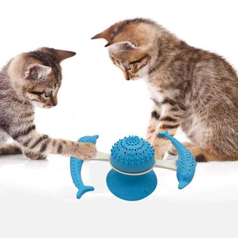 Cat Toys Windmill Toy Funny Turntable Teasing Pet Scratching Tickle Cats Hair Brush Antistress Puzzle Smart
Cat Toys Windmill Toy Funny Turntable Teasing Pet Scratching Tickle Cats Hair Brush Antistress Puzzle Smart