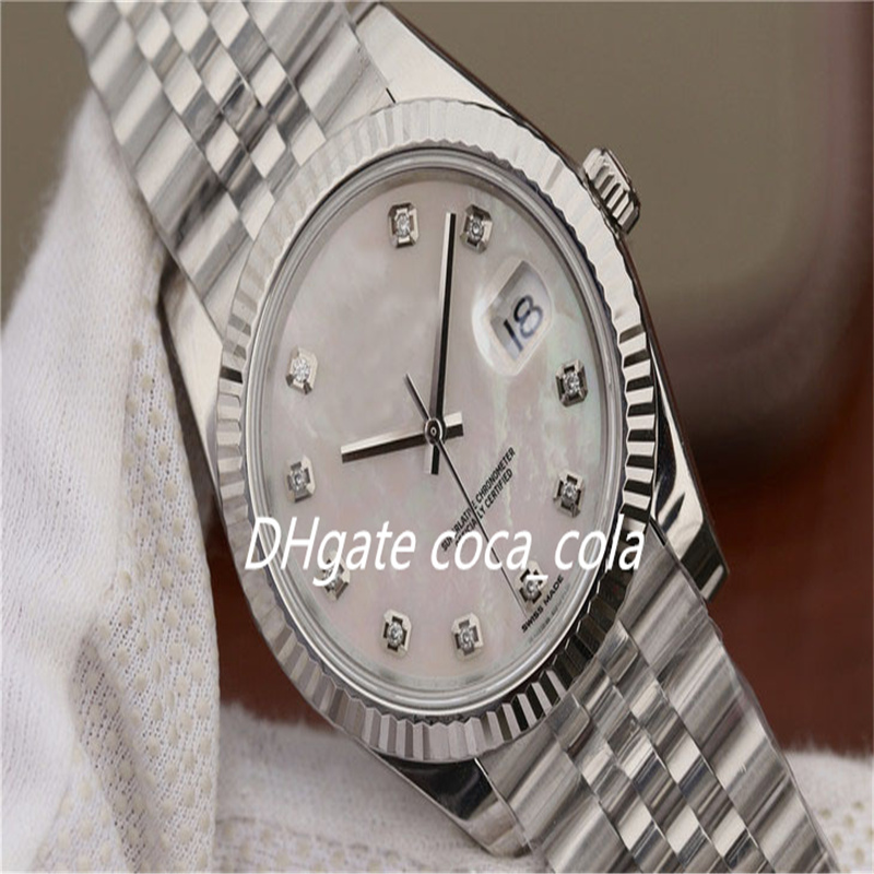 WITH BOX waterproof BB FACTORY 116200 36mm Stainless Steel Dial Steel ETA 2813 Movement Automatic Mens Watch Watches D30-1-2-3
WITH BOX waterproof BB FACTORY 116200 36mm Stainless Steel Dial Steel ETA 2813 Movement Automatic Mens Watch Watches D30-1-2-3
