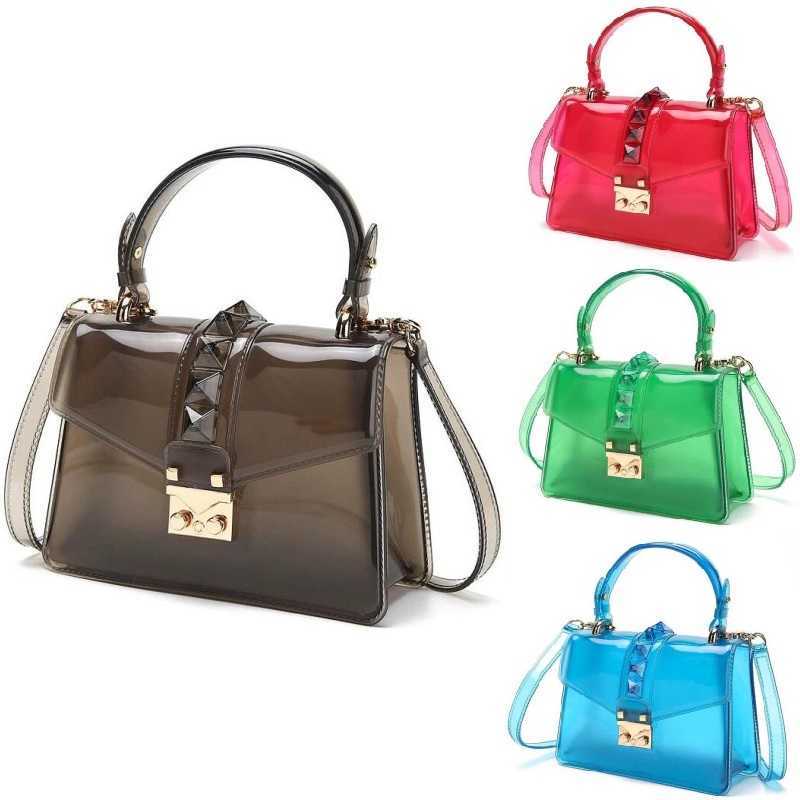 Jelly bag Casual Crossbody Bags For Women 2021 Luxury Handbag Brand Bolsa Feminina Transparent Shoulder Bags Ladies sac a main C0602, Small black
Jelly bag Casual Crossbody Bags For Women 2021 Luxury Handbag Brand Bolsa Feminina Transparent Shoulder Bags Ladies sac a main C0602, Small black