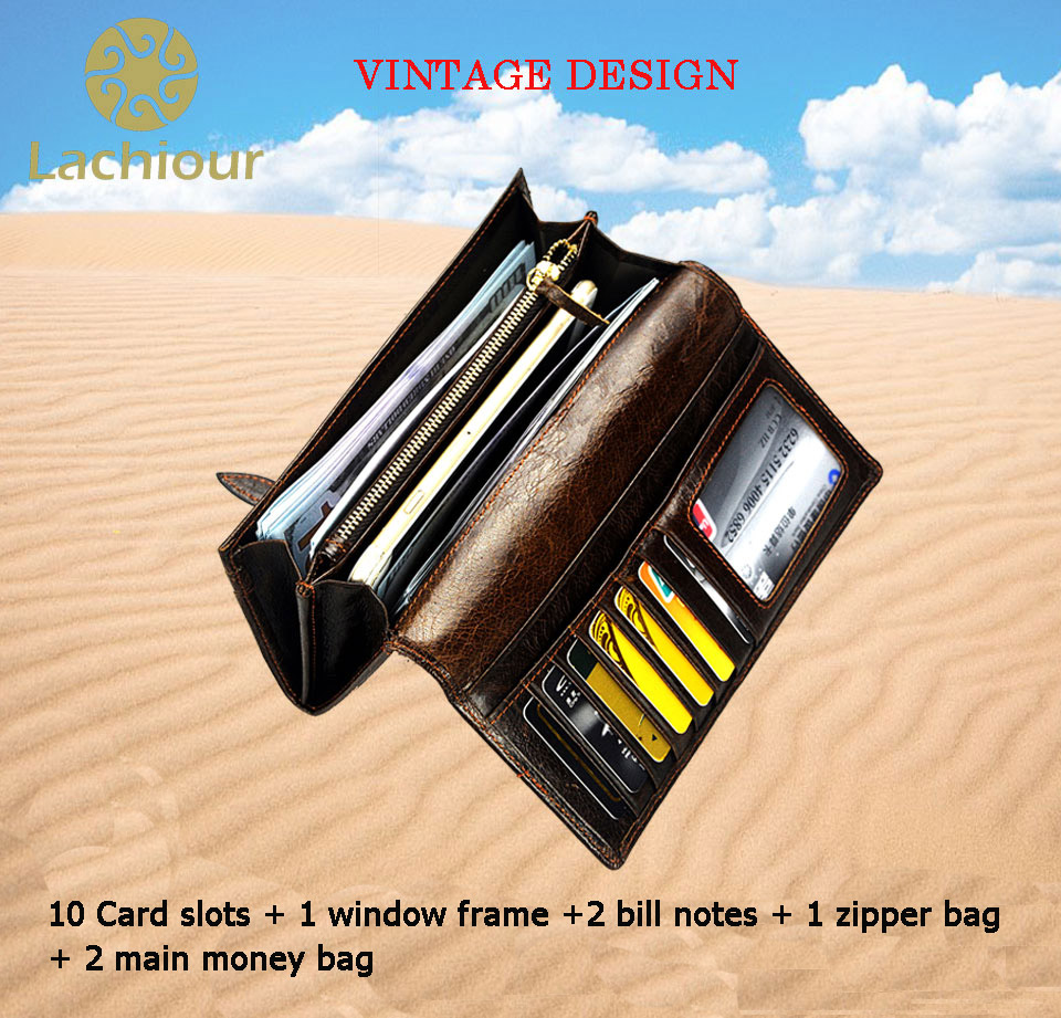 Leather Coin Bag Business Men Wallet Long Genuine Leather Clutch Wallet Purse Male Hasp Design Wallet Male Purses, Coffee
Leather Coin Bag Business Men Wallet Long Genuine Leather Clutch Wallet Purse Male Hasp Design Wallet Male Purses, Coffee