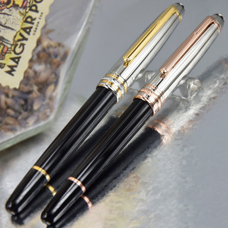 Luxury Msk-163 Classic Fountain/Rollerball/Ballpoint pen high quality Black resin barrel Drawing cover Stationery with Serial Number+Gift Re
Luxury Msk-163 Classic Fountain/Rollerball/Ballpoint pen high quality Black resin barrel Drawing cover Stationery with Serial Number+Gift Re