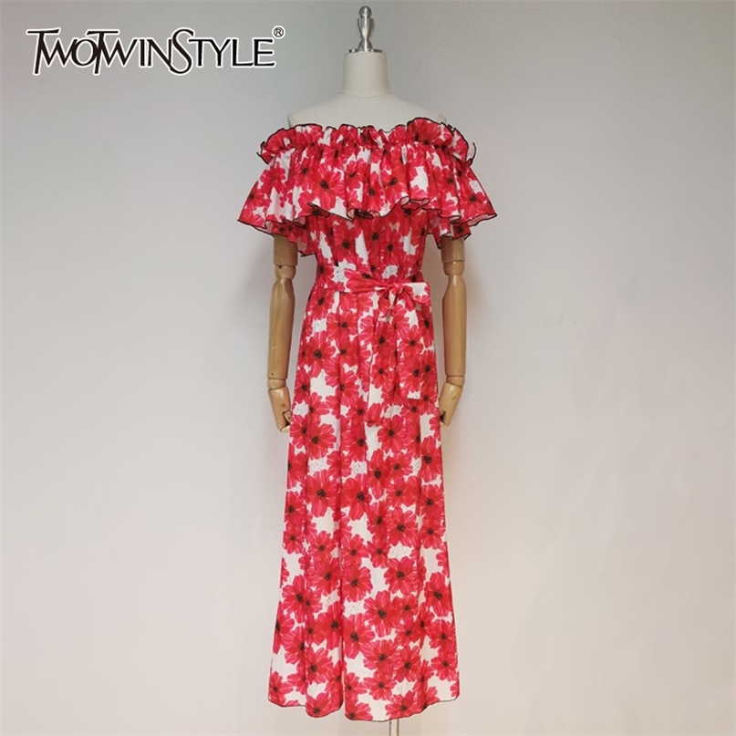 Vintage Lace Up Bowknot Dress For Women Slash Neck Short Sleeve High Waist Print Dresses Female Fashion 210520, Red
Vintage Lace Up Bowknot Dress For Women Slash Neck Short Sleeve High Waist Print Dresses Female Fashion 210520, Red