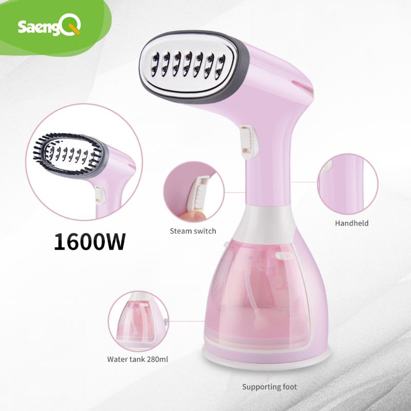 Laundry Appliances SaengQ Handheld Garment Steamer 1500W Household Fabric Steam Iron 280ml Mini Portable Vertical Fast-Heat For Clothes
Laundry Appliances SaengQ Handheld Garment Steamer 1500W Household Fabric Steam Iron 280ml Mini Portable Vertical Fast-Heat For Clothes