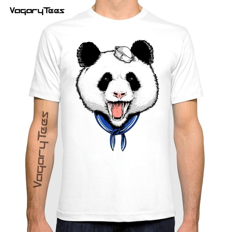Men's T-Shirts Cute Panda Printed T-Shirt Harajuku Men T Shirts Fashion Sailor Design Short Sleeve Casual Tee Top, White;black
Men's T-Shirts Cute Panda Printed T-Shirt Harajuku Men T Shirts Fashion Sailor Design Short Sleeve Casual Tee Top, White;black