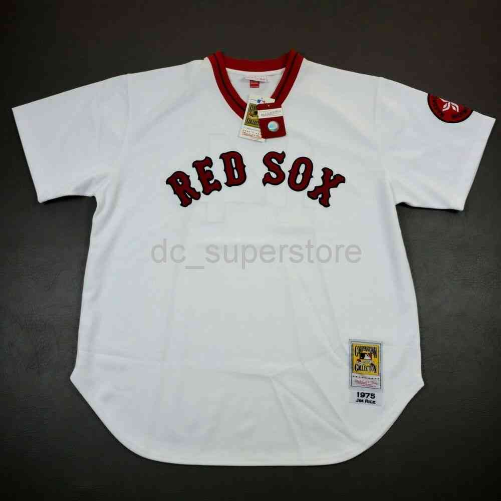 100% Stitched Custom Jim Rice Mitchell Ness 1975 Jersey Mens Men Women Youth Baseball Jersey XS-6XL, Black
100% Stitched Custom Jim Rice Mitchell Ness 1975 Jersey Mens Men Women Youth Baseball Jersey XS-6XL, Black