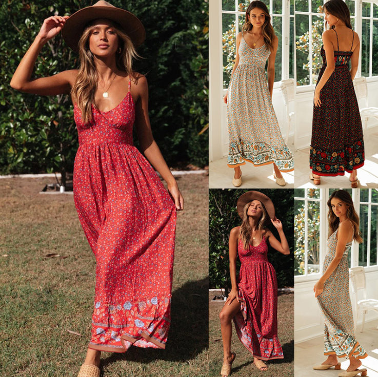 Women Chiffon Long Dress Floral Print Lantern Sleeve A-line Maxi Vestidos Autumn Elegant Vintage V Neck Winter Dresses Womens Holiday Sleeveless Ladies, Photo color
Women Chiffon Long Dress Floral Print Lantern Sleeve A-line Maxi Vestidos Autumn Elegant Vintage V Neck Winter Dresses Womens Holiday Sleeveless Ladies, Photo color
