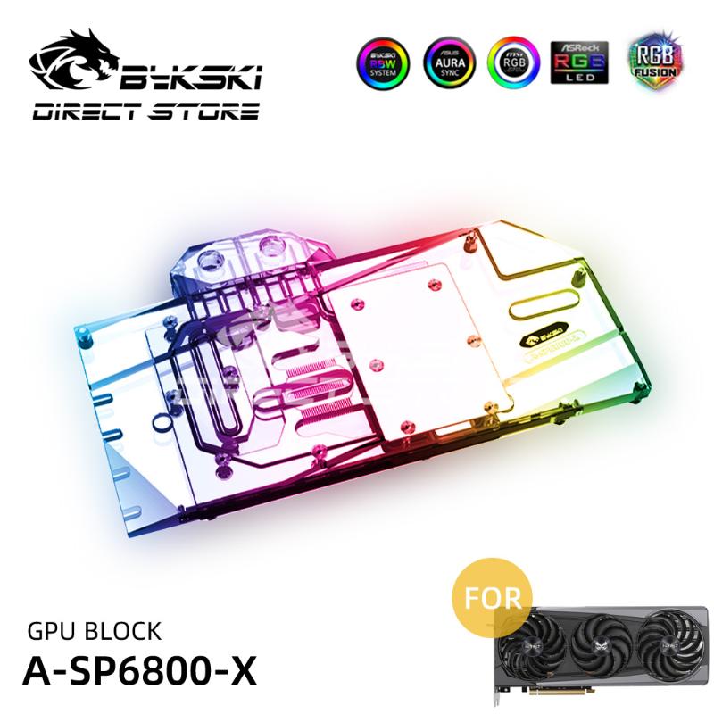 Bykski ARGB GPU Water Block SAPPHIRE RX 6800 Video Cards Cooler PC Watercooling VGA A-SP6800-X Fans & Coolings
Bykski ARGB GPU Water Block SAPPHIRE RX 6800 Video Cards Cooler PC Watercooling VGA A-SP6800-X Fans & Coolings