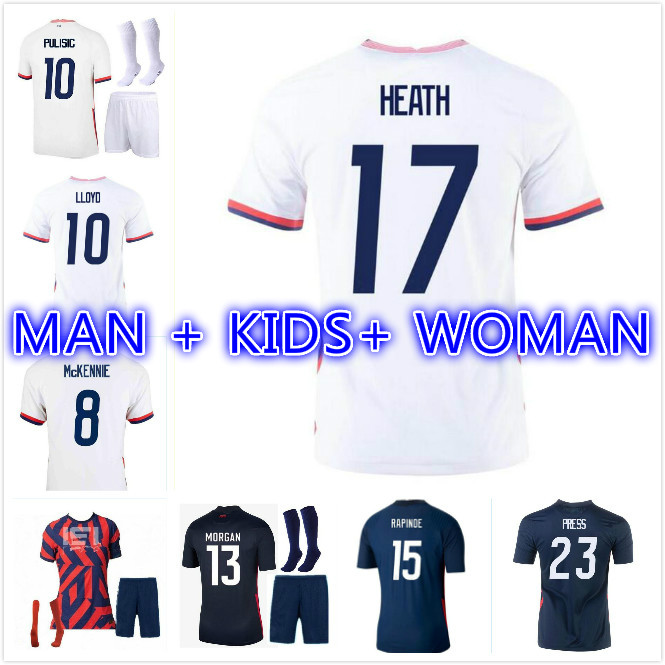 Men+kids 2021 women Home away US Soccer Jersey DEMPSEY PULISIC RAPINOE MORGAN 20/21 United States Football Shirt Uniform, Black;yellow
Men+kids 2021 women Home away US Soccer Jersey DEMPSEY PULISIC RAPINOE MORGAN 20/21 United States Football Shirt Uniform, Black;yellow
