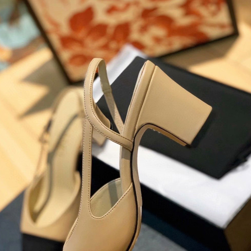 New Hot Women Pumps High Heels Genuine Leather Women Dress Party Shoes Woman Nude Mixed Color Ladies Shoes