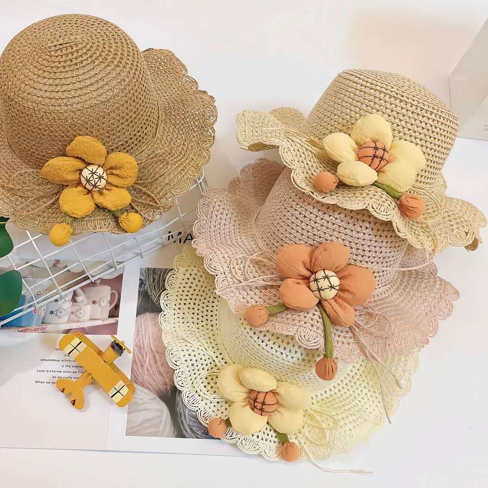 summer girl Korean style fresh sunscreen breathable straw hat fisherman's Princess children's, Yellow
summer girl Korean style fresh sunscreen breathable straw hat fisherman's Princess children's, Yellow