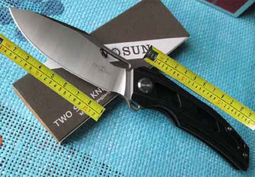 Twosun Outdoor D2 Titanium Ball Bearing Fast Open Pocket Folding Knife TS64-D2 
Twosun Outdoor D2 Titanium Ball Bearing Fast Open Pocket Folding Knife TS64-D2
