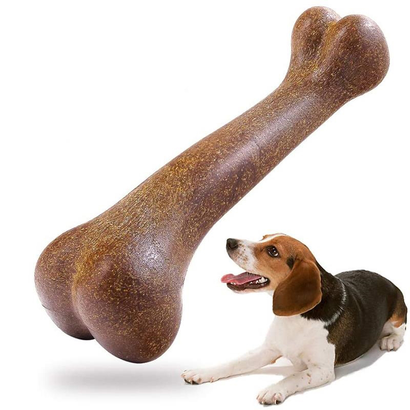 Dog Chew Toys For Aggressive Chewers, Indestructible Durable Dog Toys, Non-Toxic Food Grade Dog Bone Toy For Medium Large Dogs