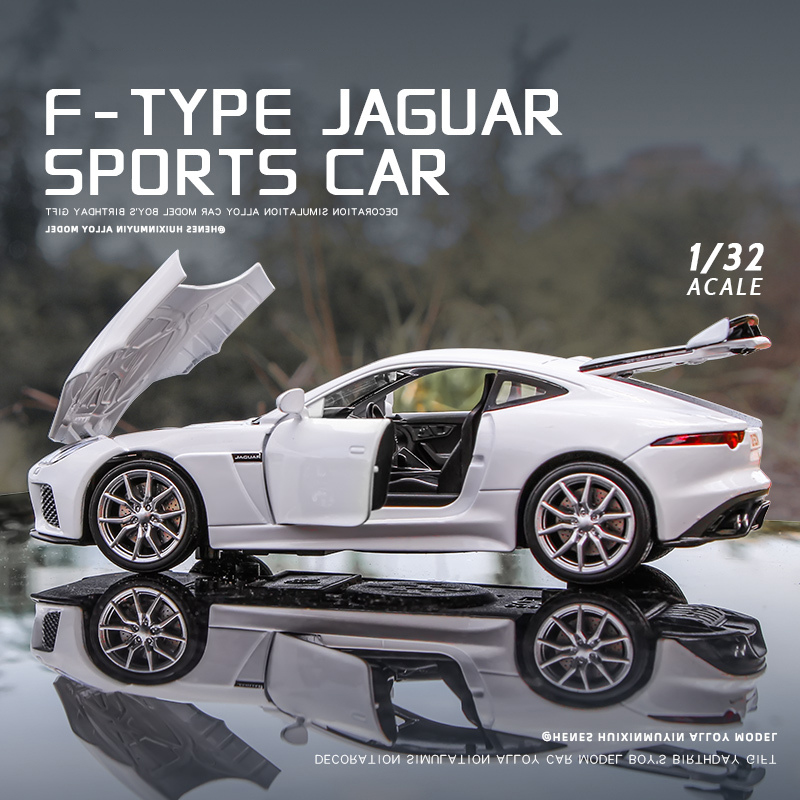 1/32 Jaguar F-type Sports Car Model Toy Simulation Sound Light Pull Back Alloy Die Cast Toys Vehicle For Boys Girls
1/32 Jaguar F-type Sports Car Model Toy Simulation Sound Light Pull Back Alloy Die Cast Toys Vehicle For Boys Girls