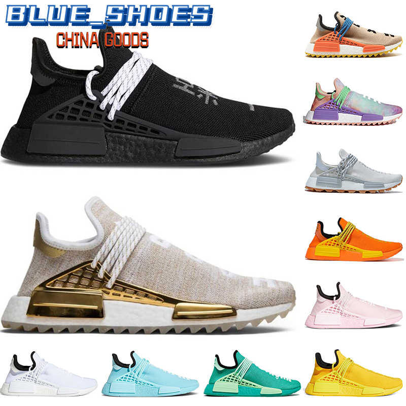 2021 Pharrell Williams Women Mens Running Shoes Luxurys Designers NMD Human Race Sneakers Nerd Hu Trail Extra Eye Pink Green Black White
2021 Pharrell Williams Women Mens Running Shoes Luxurys Designers NMD Human Race Sneakers Nerd Hu Trail Extra Eye Pink Green Black White