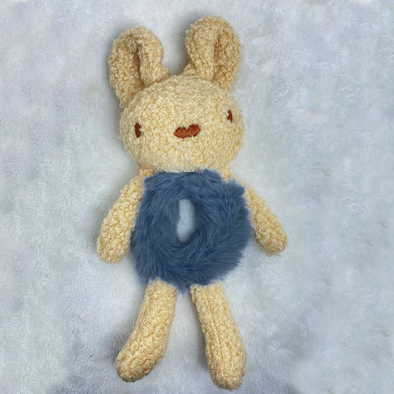 Hair Accessories Cute Bear Headwear Circle Elasticity Furry Girls Hair-Band Kids Meatball Animal Head Rubber Band