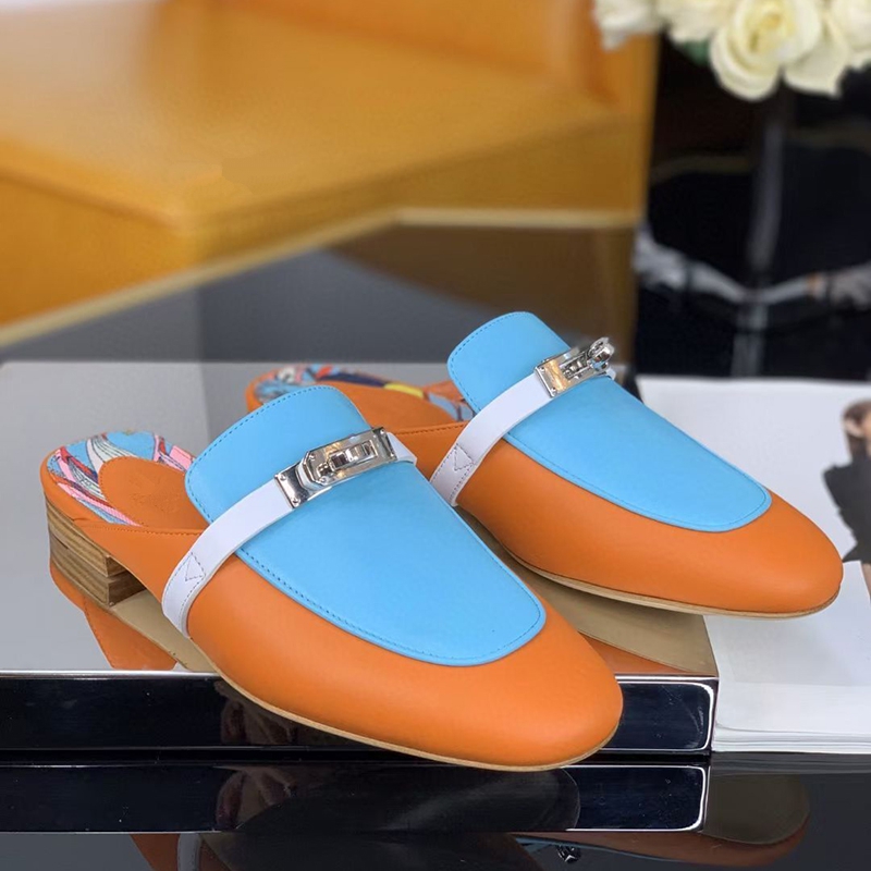 New Woman Genuine Leather Slippers Vintage Metal Dcoration Buckle Ladies Female Sandals Lock Slip-On Loafers Big Size 43 Flats mkjl002, 12
New Woman Genuine Leather Slippers Vintage Metal Dcoration Buckle Ladies Female Sandals Lock Slip-On Loafers Big Size 43 Flats mkjl002, 12
