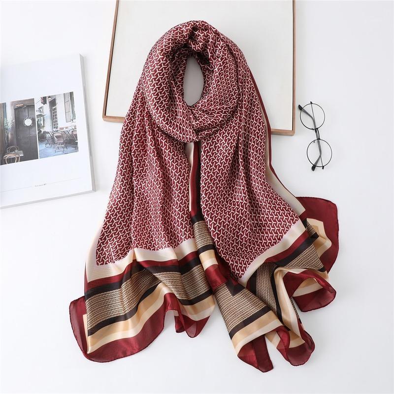 Scarves Style Korean Version Fashion Elegant Scarf Spring And Autumn Long Silk Air Conditioning Warm Sunscreen Shawl, Blue;gray
Scarves Style Korean Version Fashion Elegant Scarf Spring And Autumn Long Silk Air Conditioning Warm Sunscreen Shawl, Blue;gray